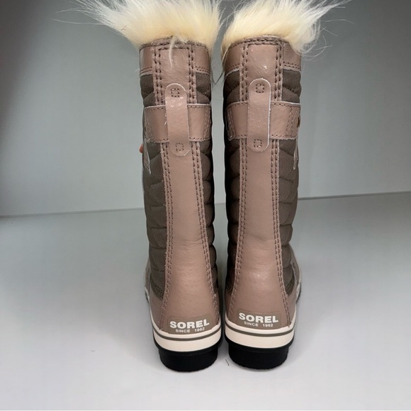 Sorel Tofino II Faux Fur Lined Waterproof Boot Women’s Omega Taupe Paradise pink - Picture 11 of 15